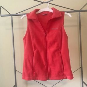 Pink Columbia Fleece Vest